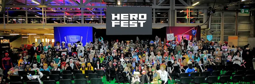 Cosplay-Gruppenfoto