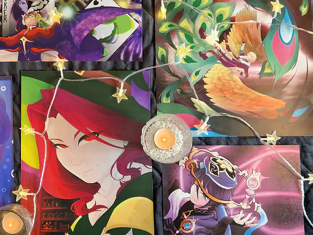 Prints in a variety of sizes.