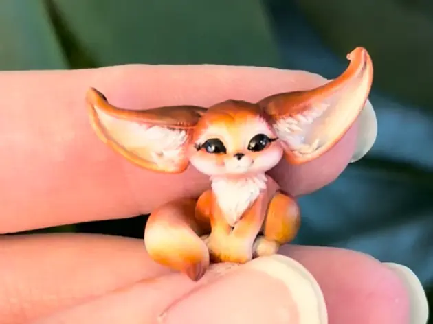 Magischer Wüstenfuchs Miniatur Figur