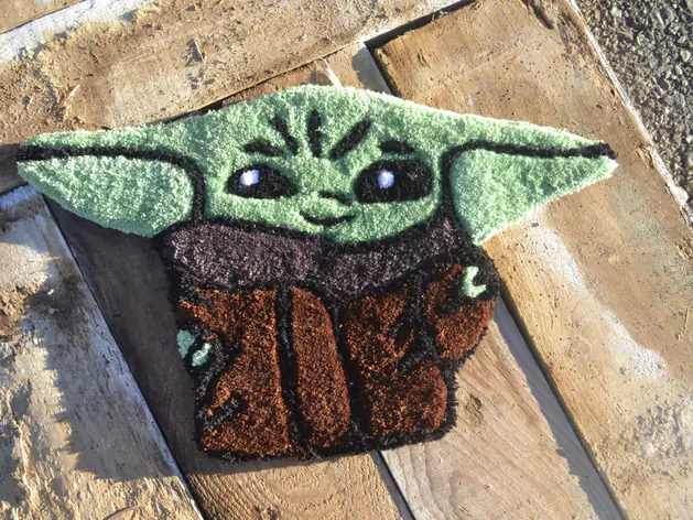 Grogu Teppich