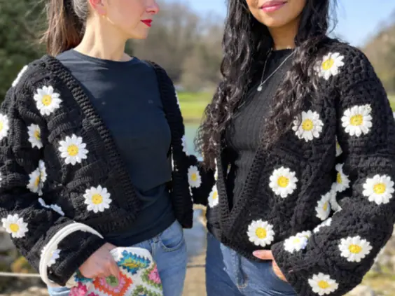 Crochet bags & jackets
