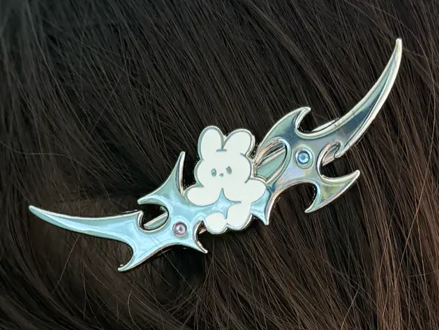 Cybersigilism Hairclips