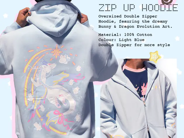 Dragon Bunny Hoodie
