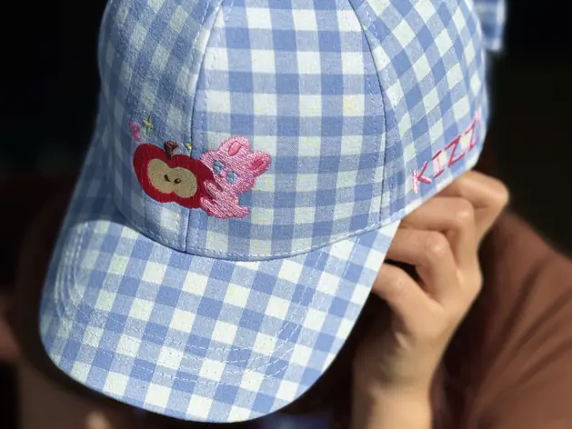 Apple Bunny Cap